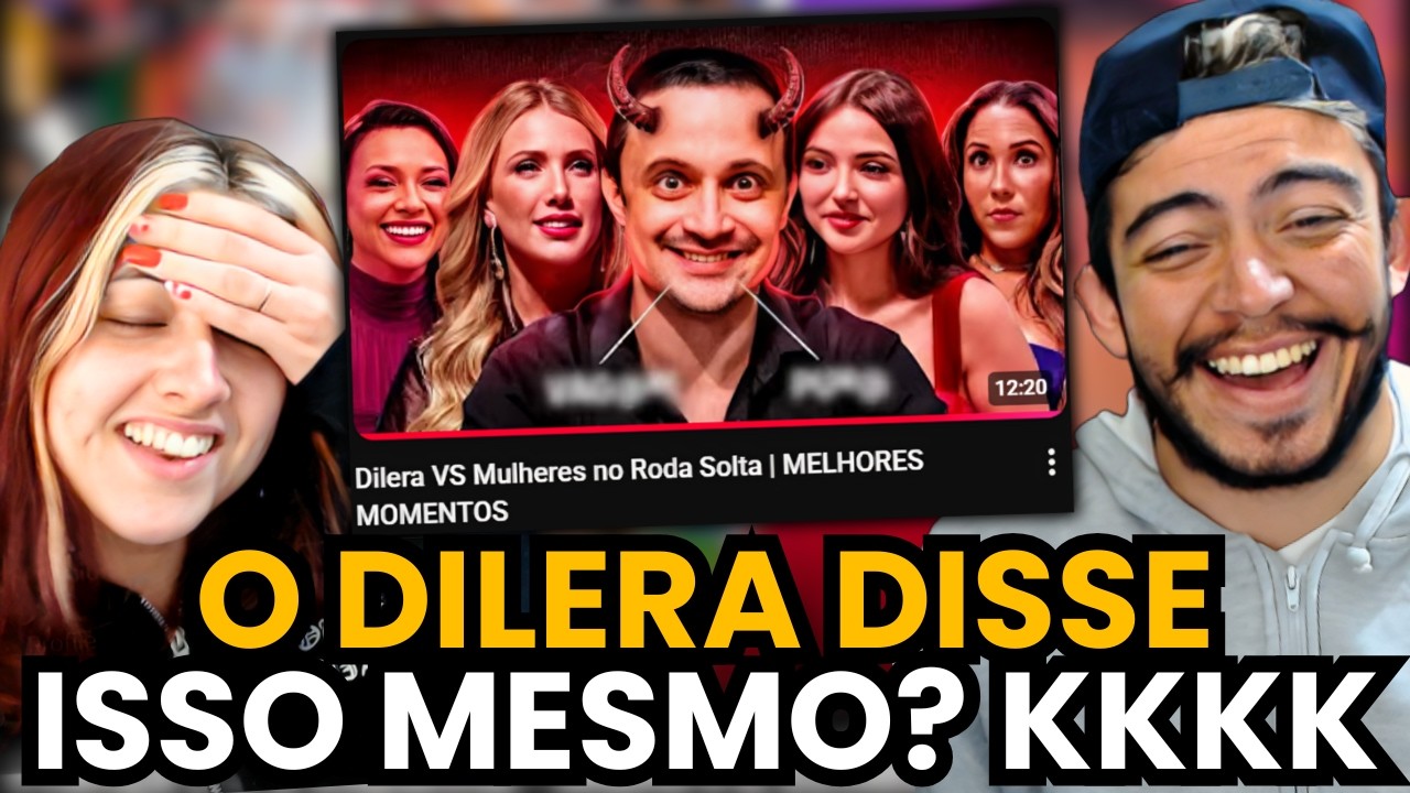 Dilera VS Mulheres no Roda Solta | MELHORES MOMENTOS | REACT
