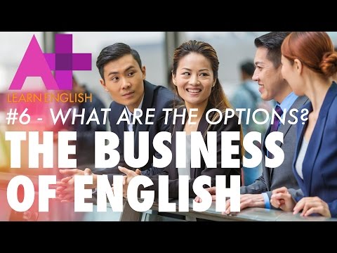 The Business of English - Episode 6: What are the options