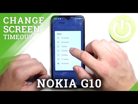How to Change Screen Timeout in NOKIA G10 – Change Display Settings