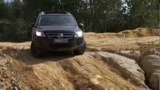 preview picture of video 'VW Tiguan Offroad - im Sand'