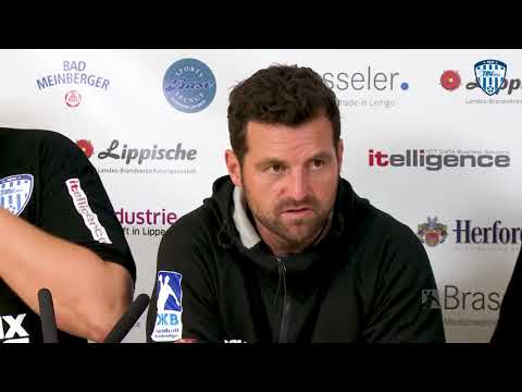 18.10.2017 DHB-Pokal: TBV Lemgo gg. TVB 1898 Stuttgart - Pressekonferenz