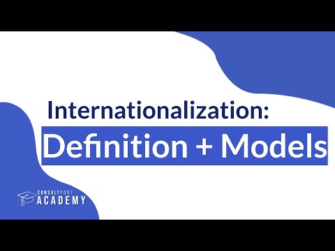 Internationalization: Definitions and Models | Internationalization Strategy Course