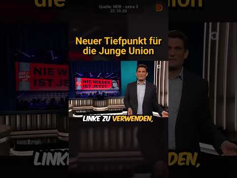 Absolute Blamage für die Junge Union