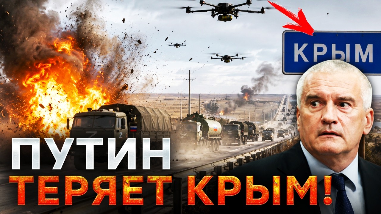 🔥 ВАУ! ВСУ ОТРЕЗАЮТ КРЫМ! В Севастополе ПАНИКА - БЕНЗИНА НЕТ! НОВОРОССИЙСК ПЫ