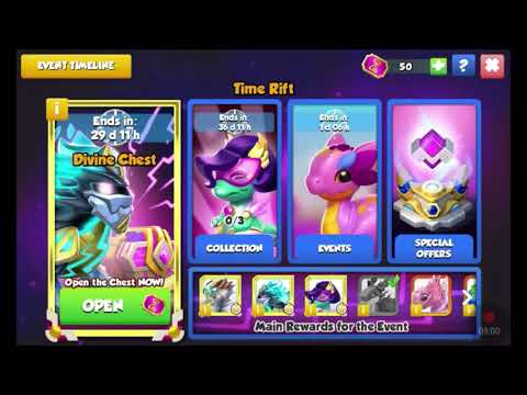 Dragon Mania Legends DML VTI # 5 - Daily Divine Chest Openings