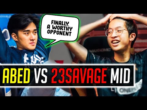 Abed TINKER vs. 12K MMR 23savage Void Spirit Mid Lane DOTA 2