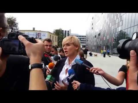 Izabela Helbin o ICE w dniu otwarcia.