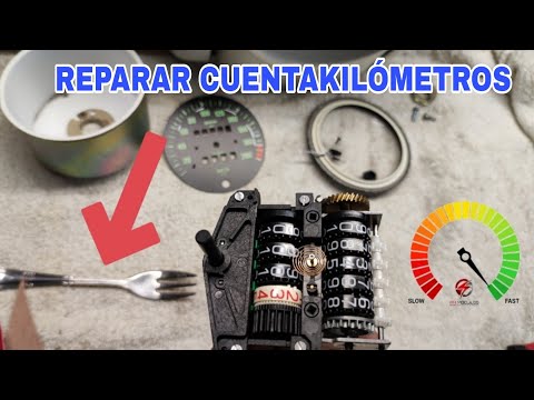 Cómo Reparar Cuentakilómetros Velocímetro 🛠️⏲️ BMW R100GS 🕛👨‍🔧Tutorial