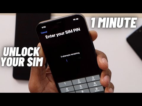 How to Unlock Sim Card / Sim locked by Pin Code or PUK Code