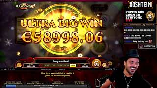 NEW RECORD WIN 129K   X2580   MAHJONG 88 Online Slot Game