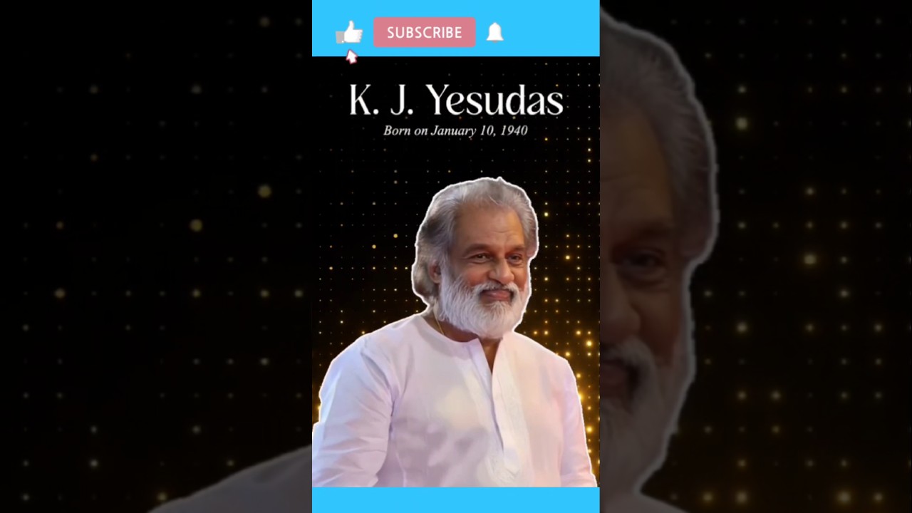 Happy B'day K J  Yesudas ji 🌹#shortsfeed #shorts #shortvideo