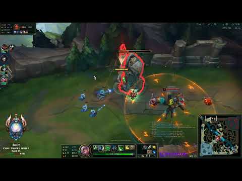 BuiltEUW  - Riven vs Urgot  - Riven Gameplay