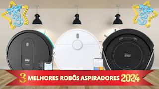 [ATUALIZADO] TOP 3 MELHORES ROBÔS ASPIRADORES 2024!