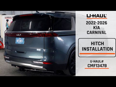 2022-2026 Kia Carnival | U-Haul Trailer Hitch Installation | CMF13478