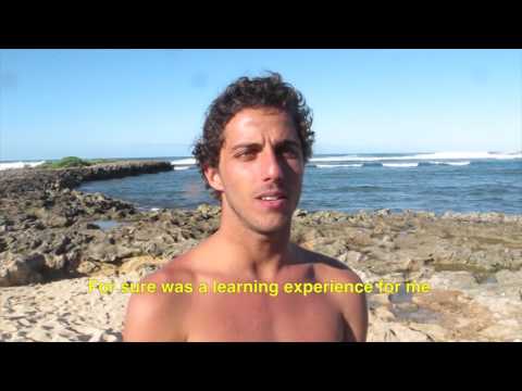 Filipe Toledo & Adriano de Souza training apnea with Hawaii Eco Divers
