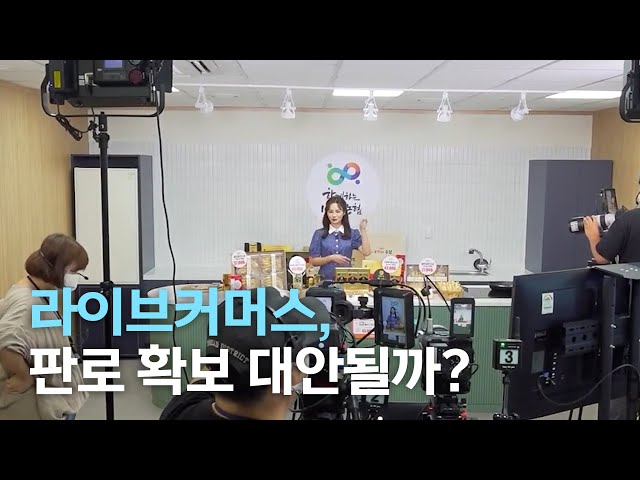 라이브 커머스', 판로 확보 대안될까??