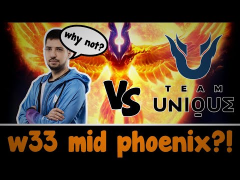 Nigma.w33(Phoenix) vs Team Unique, Game 1 - BEYOND EPIC: EU/CIS Group Stage