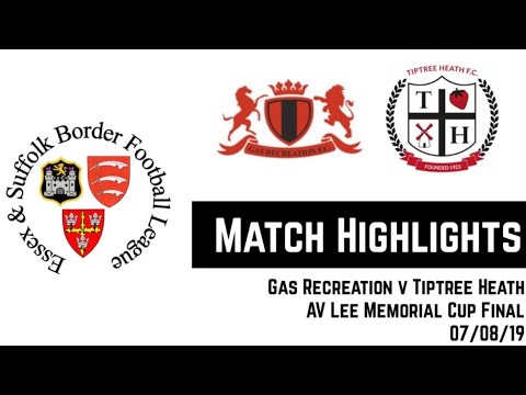 MATCH HIGHLIGHTS 🎥| Gas Recreation 2-2 Tiptree Heath (Gas win 4-2 on Pens)AV Lee Memorial Cup Final