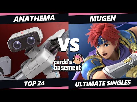 Cardd's Basement Top 24 - Anathema (ROB) Vs. Mugen (Roy) SSBU Ultimate Tournament