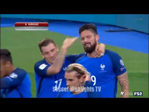 France vs Belarus 2-1 World Cup Qualifiers All Goals and Highlights October 10 ,2017