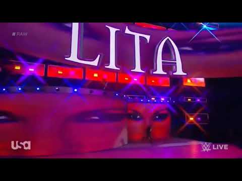 Lita, trish stratus, Natalia, sasha banksand bayley entranced