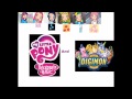 My Little Pony And Digimon Digital Monsters ...