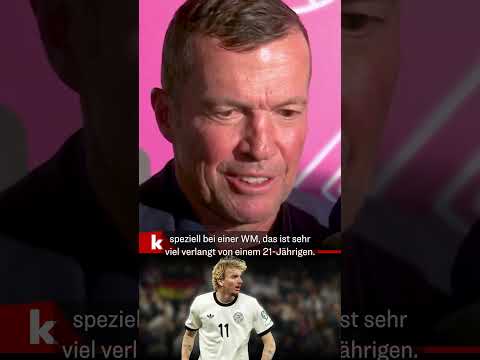 Matthäus bremst: "Er ist nicht Messi, nicht Ronaldo, sondern Woltemade" #shorts