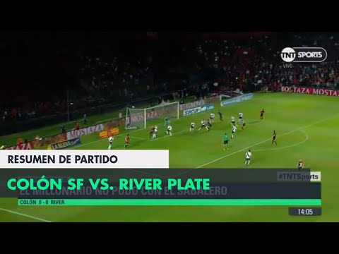 Resumen de Colón SF vs River Plate (0-0) | Fecha 26 - Superliga Argentina 2017/2018