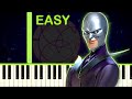 HAWK MOTH SONG | Miraculous Ladybug - EASY Piano Tutorial
