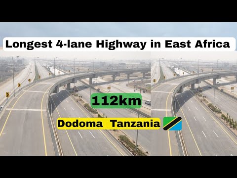 Exclusive! Driving on the longest 4-lane highway in East Africa, 112km Dodoma Outer Ring Road