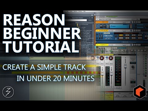 Reason Beginner Tutorial - Ep. 1 - Create a simple track in under 20 minutes