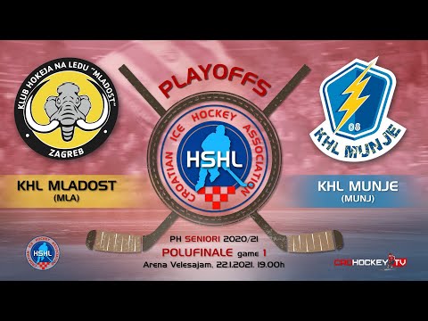 Highlights - Playoffs S 2020/21 - KHL Mladost vs KHL Munje