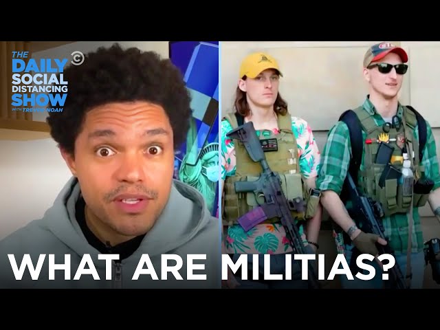 Videouttalande av militia Engelska