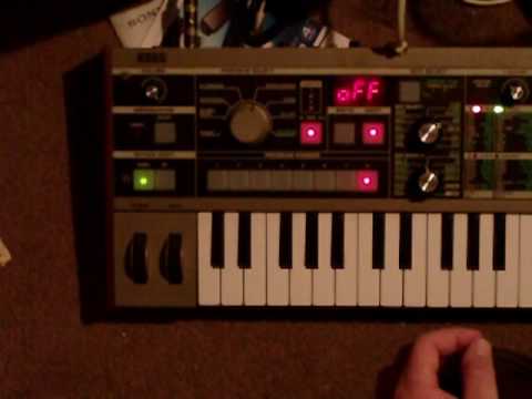 Saving Sound (Patch) on Korg MicroKorg Synth