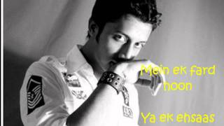 Atif Aslam-Ehsaas (freaky mix) lyrics