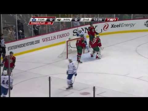 Raymond Goal - Leafs 1 vs Wild 0 - Nov 13th 2013 (HD)