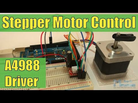 How to control stepper motor drives