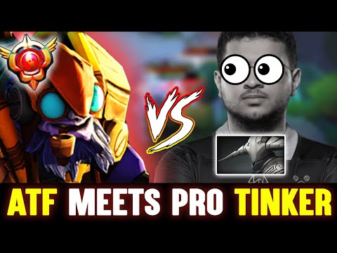 When ATF Meets PRO TINKER - Fast And Perfect Dota 2