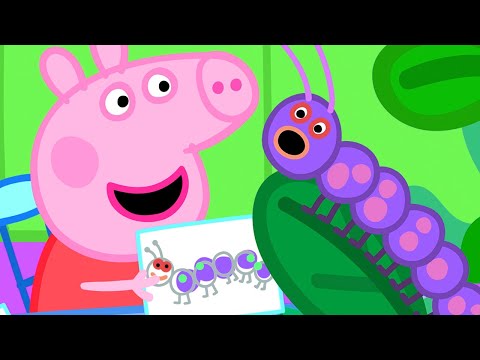 Peppa Pig Makes Butterfly Wings and Dances Like a Caterpillar ...