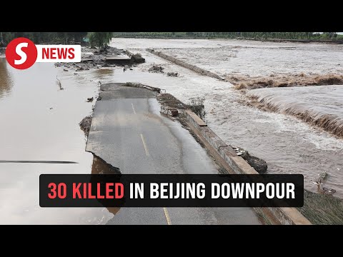 Heavy rain kills at least 30 in Beijing, thousands evacuated