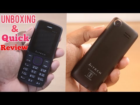 Hitech Yuva Y1 Unboxing & Quick Review/ Budget Phone in India/ Dual Sim & Memory Card
