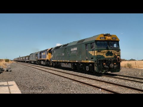 3CK5 Pacific National Grain Train - PoathTV Australian Railways