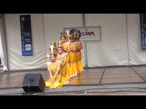 Asian Festival Dance At Franklin Park 2013