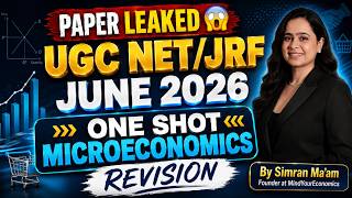 JUNE 2026 MICROECONOMICS RAPID REVISION | ONE SHOT MACROECONOMICS | UGC NET JRF ECONOMICS #jrf2026