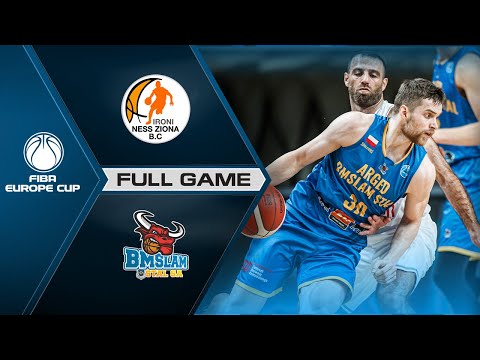Ironi Ness Ziona v Arged BMSLAM Stal | Full Game - FIBA Europe Cup 2020-21