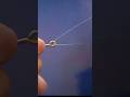 fishing knots - easy way how to tie a hook