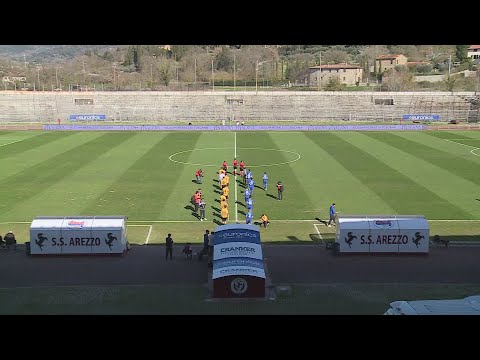 L'Arezzo "spacca" il Monte e vola a +10: 3-1