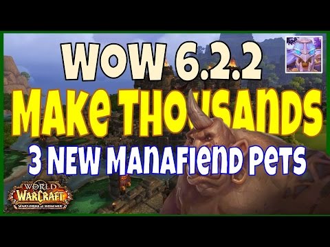 WoW 6.2.2 Gold Guide: 3 NEW Farmable Pets - Make Tons of Gold, WoD