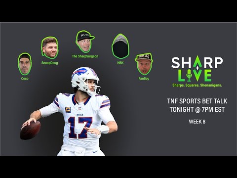 Sharp TNF Watch Party - Tonight @ 7:15PM EST (Week 8)