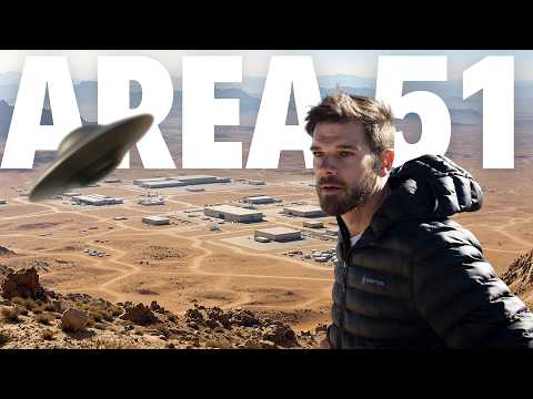 Wir campierten außerhalb von Area 51 … und sie beobachteten uns